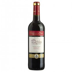 Vin de pays oc Rge Coul.Sud.Merlot.