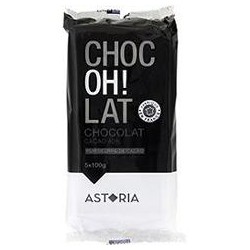 5X100G Tablette Chocolat Noir Astoria
