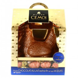 Cemoi Poul Choc Lt+Oeufs 375G