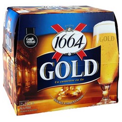 Kanterbrau Gold Biere 6.1%V Bouteille 12X25Cl