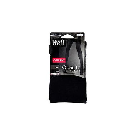 Well Opacite Totale Noir T3/4