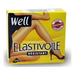 Collant Elastivoile Resille Noir 2