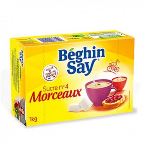 Beghin Say Sucres En Morceaux Beghin Say Calibre 4 Boîte 1Kg