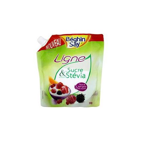 Beghin Say Sucre Poudre Stévia Ligne Beghin Say 500G