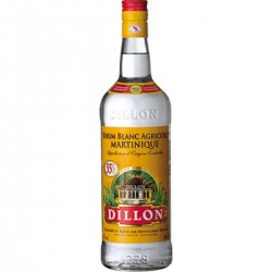 Dillon Rhum Blanc Agricol 55%V Bouteille 1 L