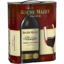 3L Bib Vin De Pays D Oc Rouge Cabernet Sauvignon Mazet