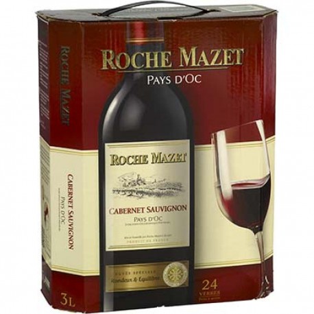 3L Bib Vin De Pays D Oc Rouge Cabernet Sauvignon Mazet