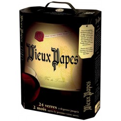 3L Bib Vin De Table Français Rouge Vieux Papes 12°