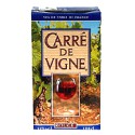 1L Brik Vin De Table Français Rouge Carre De Vigne 11°