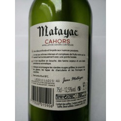 Aop Cahors Rouge Matayac 75Cl