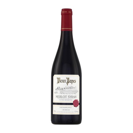 Vin de France Rg Vx Papes Merlot Syrah