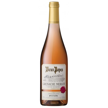 Vin de France Rse Vx Papes Grenac.Merlot
