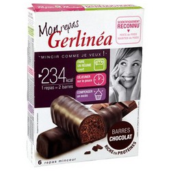 Gerlinea Barre Substitut Repas Chocolat 372G