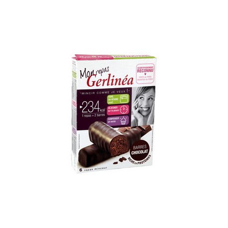 Gerlinea Barre Substitut Repas Chocolat 372G - DRH MARKET Sarl
