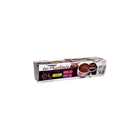 Gerlinea Coupelles Creme Chocolat 3X210G