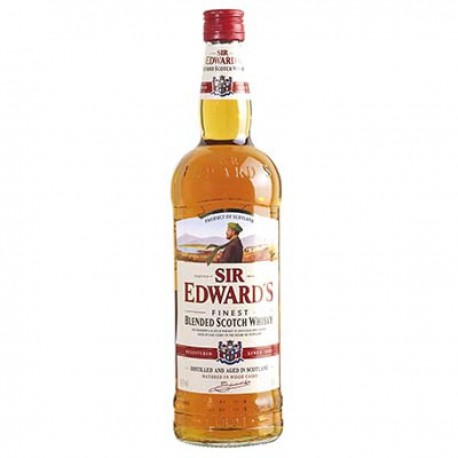 Sir Edward Scotch Whisky Sir Edward S 40 Degrés 1 Litre Bardinet