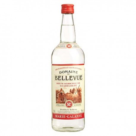 D.Bellevue Rhum Blanc Agricol 50%V Bouteille 1L