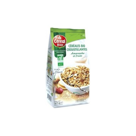 Cereal Bio Cereale Pt Dejeuner Amaranthe/Fruits Bio 375G