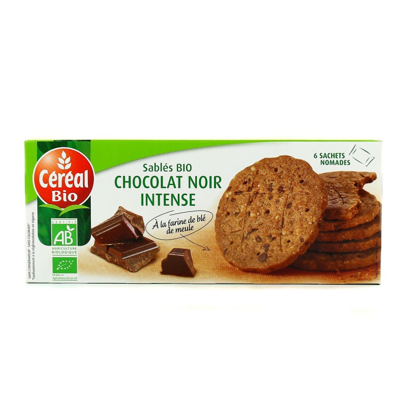 132G Biscuit Chocolat Intense Cereal Bio - DRH MARKET Sarl