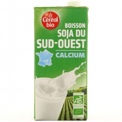 1L Boisson Soja Calcium Cereales Bio