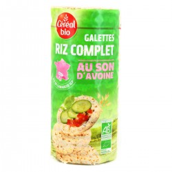 130G Galette De Riz Complet Avoine Cereal Bio