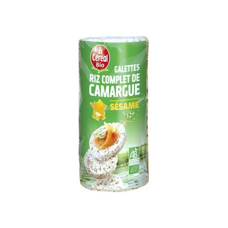 130G Galette De Riz Complet Sesame Cereal Bio