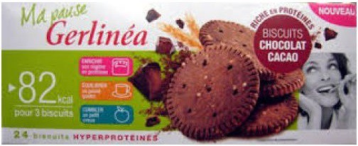 GERLINEA Biscuits chocolat cacao 150g