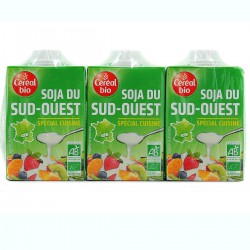 3X20Cl Creme Soja Cuisine Cereal Bio