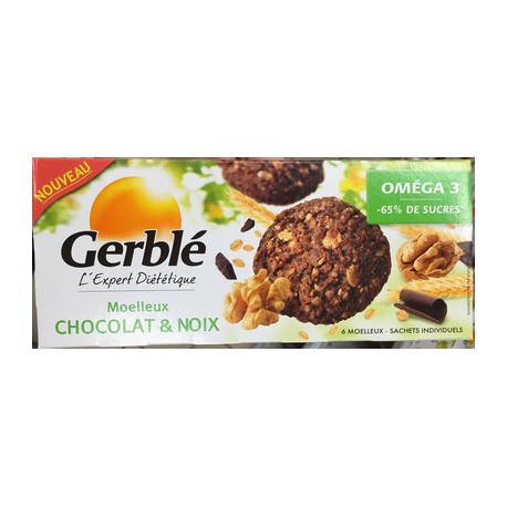 138G Moelleux Chocolat Noix Omega3 Gerble