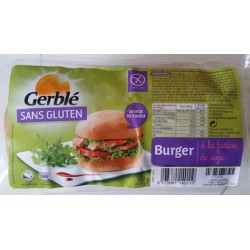 Gerble Pain Burger S/Glut.300G