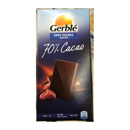Gerb.Choc Nr 70% Cacao Ss 80G