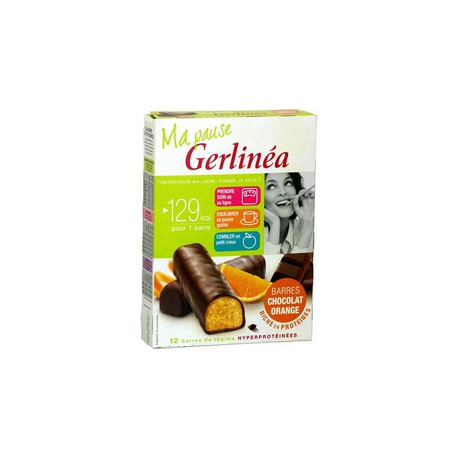 Gerlinéa Barres chocolat orange 