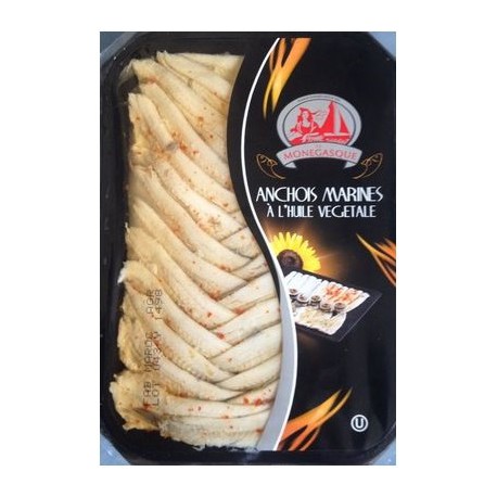 150G Anchois Marines A L Huile La Monegasque