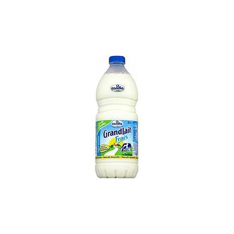 Bouteille 2L Lait Frais 1/2 Ecreme Candia