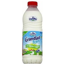 Bouteille 1L Lait Frais Entier Candia