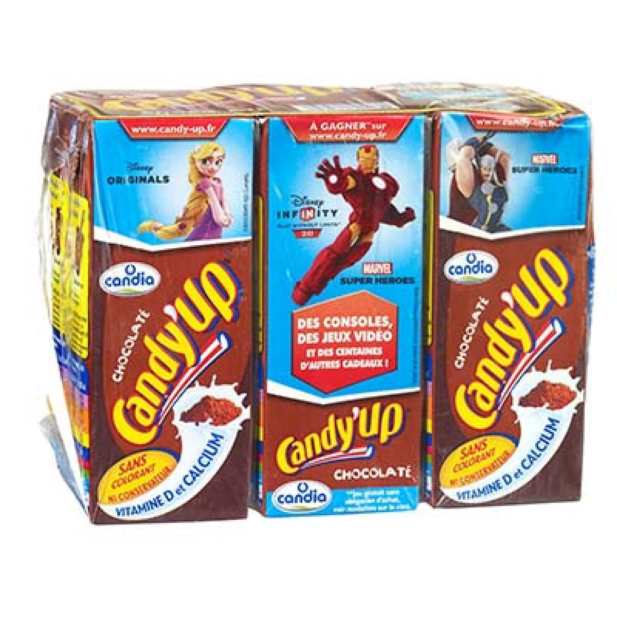 Candy Up Lait Chocolat Candy Up Bk 6X20Cl - DRH MARKET Sarl