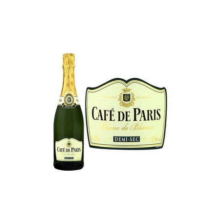 75Cl Mousseux 1/2 Sec Cafe De Paris