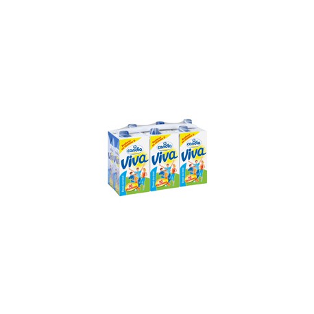 Viva Lait 1/2 Écrémé Tgv Viva Brique 6X1L