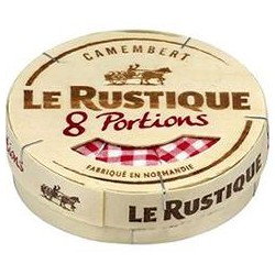 240G Camembert 8 Portions Le Rustique