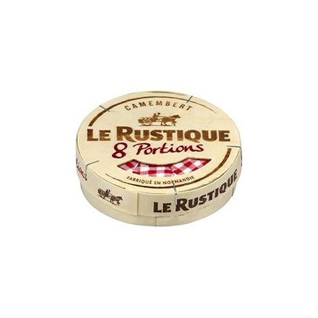 240G Camembert 8 Portions Le Rustique