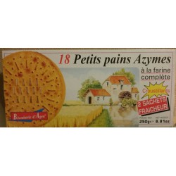 Pain Azyme Farine Complete250G