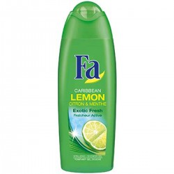 Flacon 250Ml Douche Citron Menthe Fa