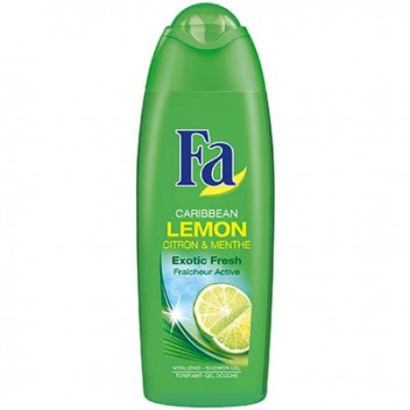 Flacon 250Ml Douche Citron Menthe Fa