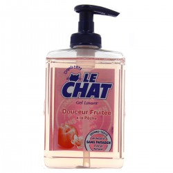 Le Chat Savon Liquide Peches De Vigne Flacon 300Ml