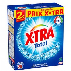 25 Mesure Lessive X-Tra Total