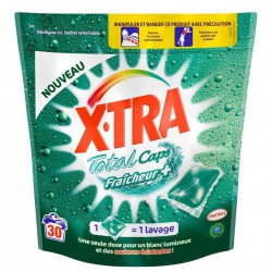 30 Capsules Lessive Total Fraicheur+ Xtra