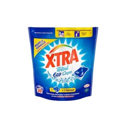 30 Capsules Lessive Xtra Total Eco