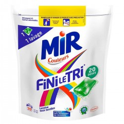 20 Doses 25G Lessive Fleur Tiare Mir Couleurs