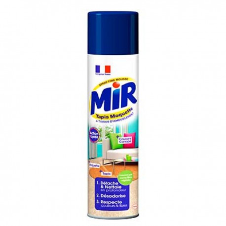 Mir Nettoyant Tapis&Moquette Aerosol 600Ml