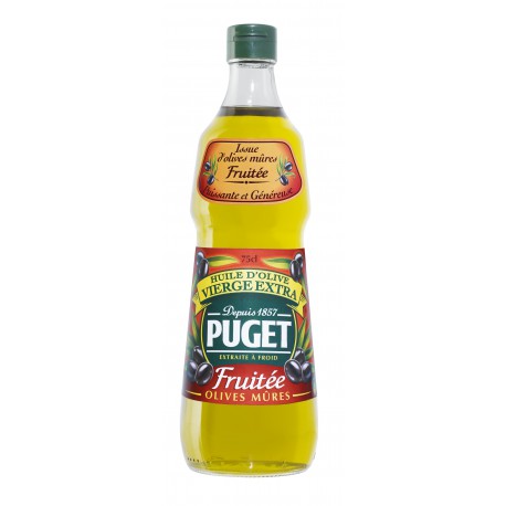 Bouteille 75Cl Huile D Olive Selection Fruitee Puget